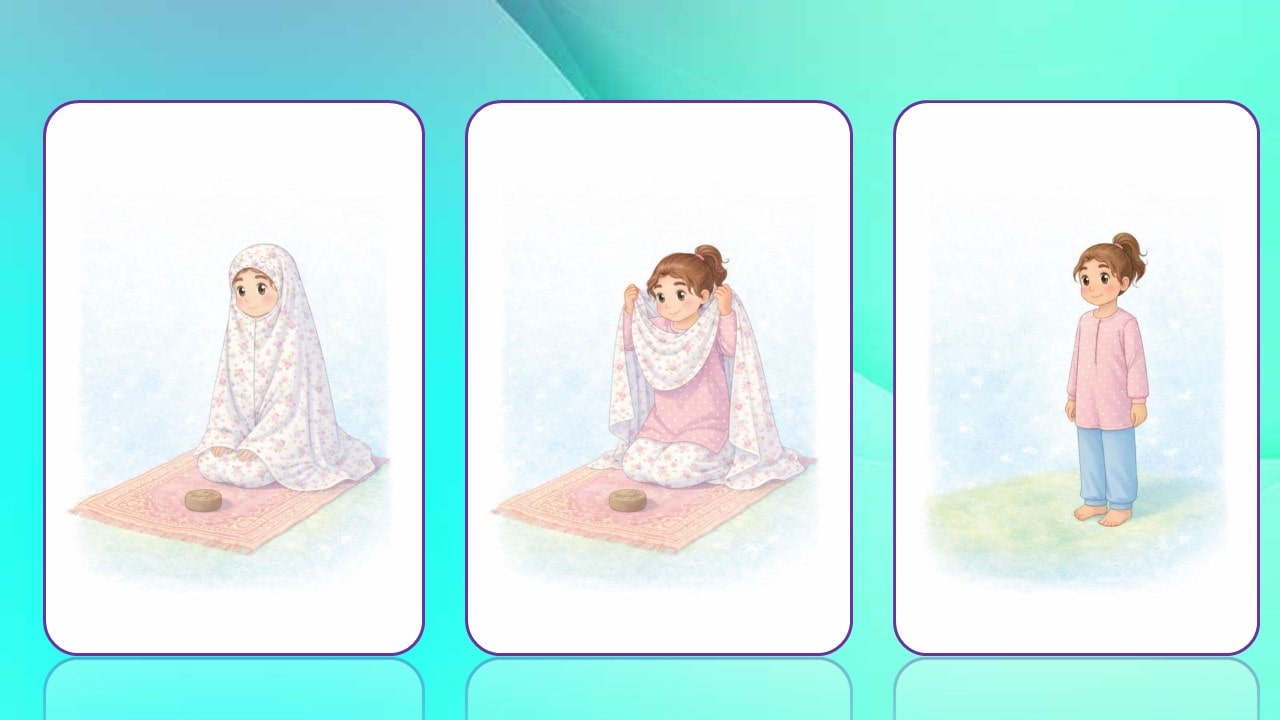 آموزش نماز ویژه دختران